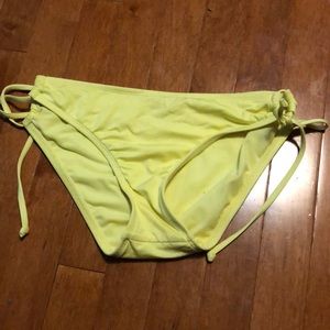 Yellow bathing suit bottom